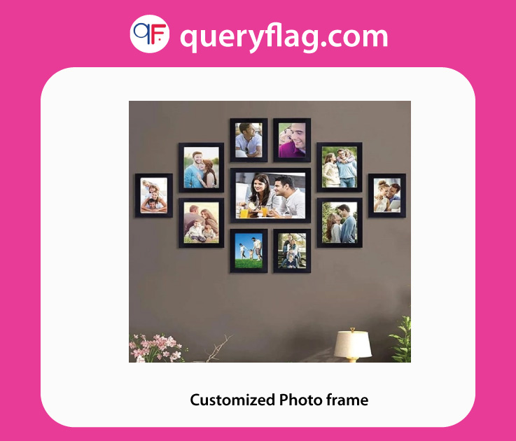 Customized-Photo-frame-rakhi-gift-for-sister-idea