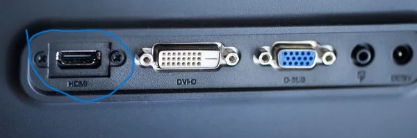 HDMI Port in motherboard