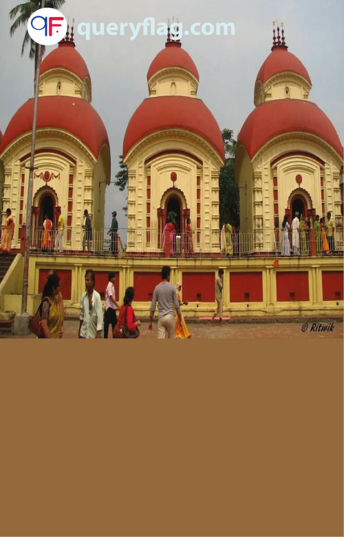12 Shiva temples in  Dhakhineswar Kali Temple  