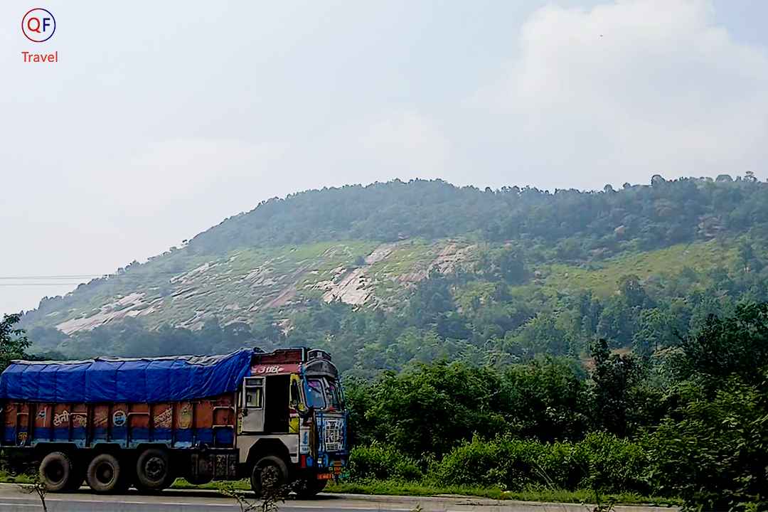 Taimara valey greenery hill view on the way of Dewri temple