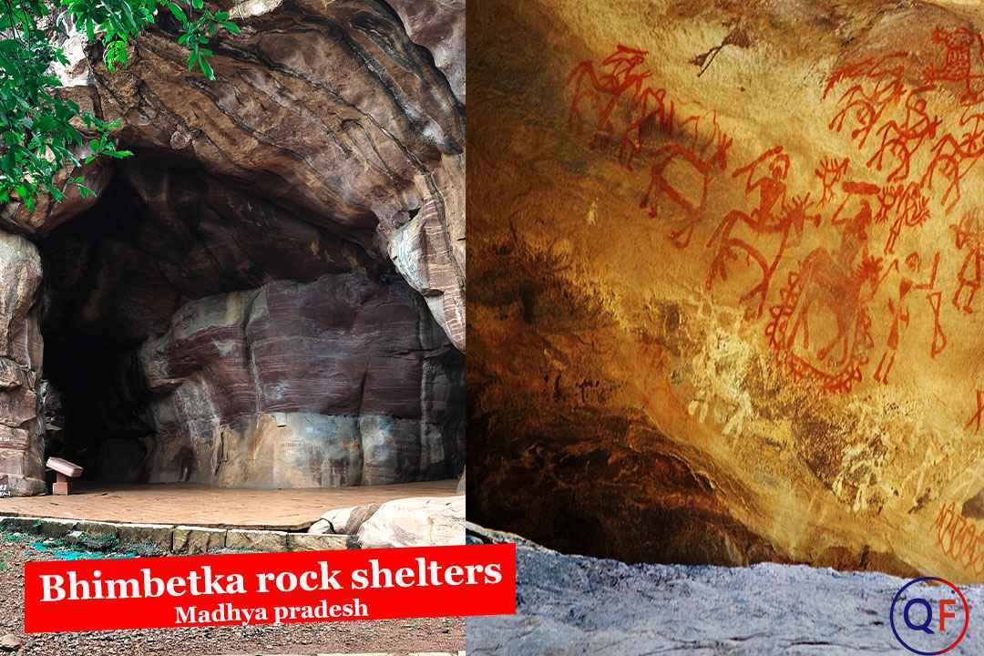 Bhimteka Rock Shelter and rock arts in Madhya Pradesh