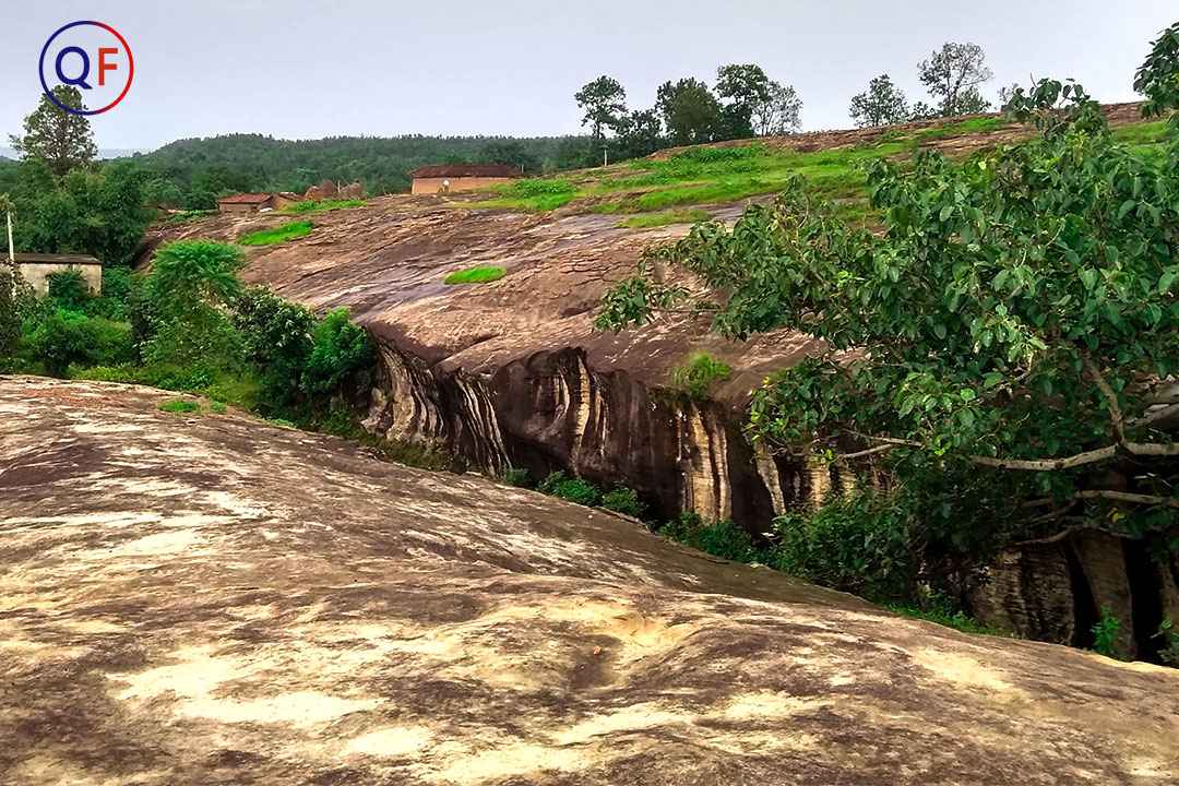 Rock shelter location site