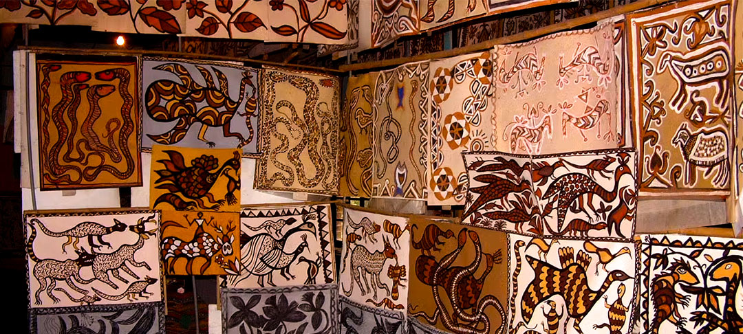 Kohbar arts collection in Sanskrit museum Hazaribagh