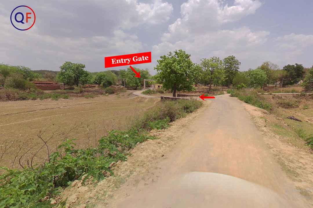 Left turn toward isko site