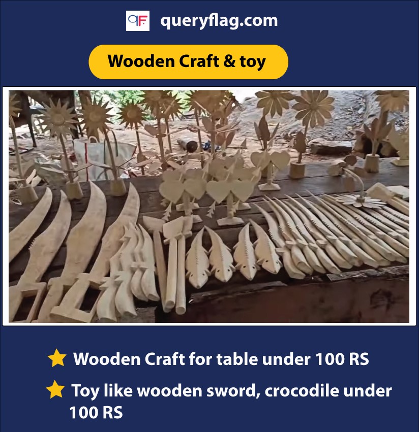hand made wooden craft for childreen